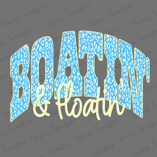 Blue Cheetah Boatin