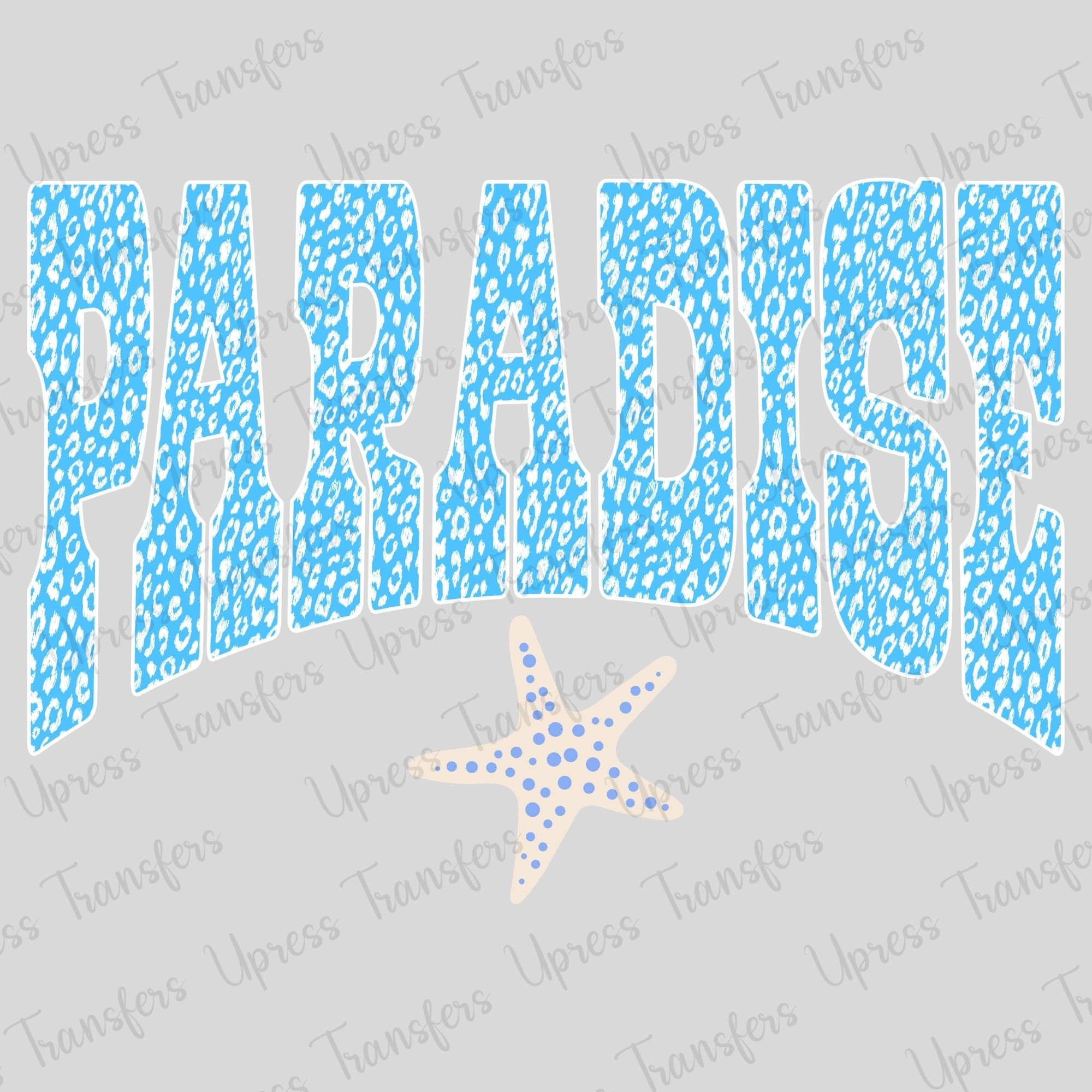 Blue Cheetah Paradise