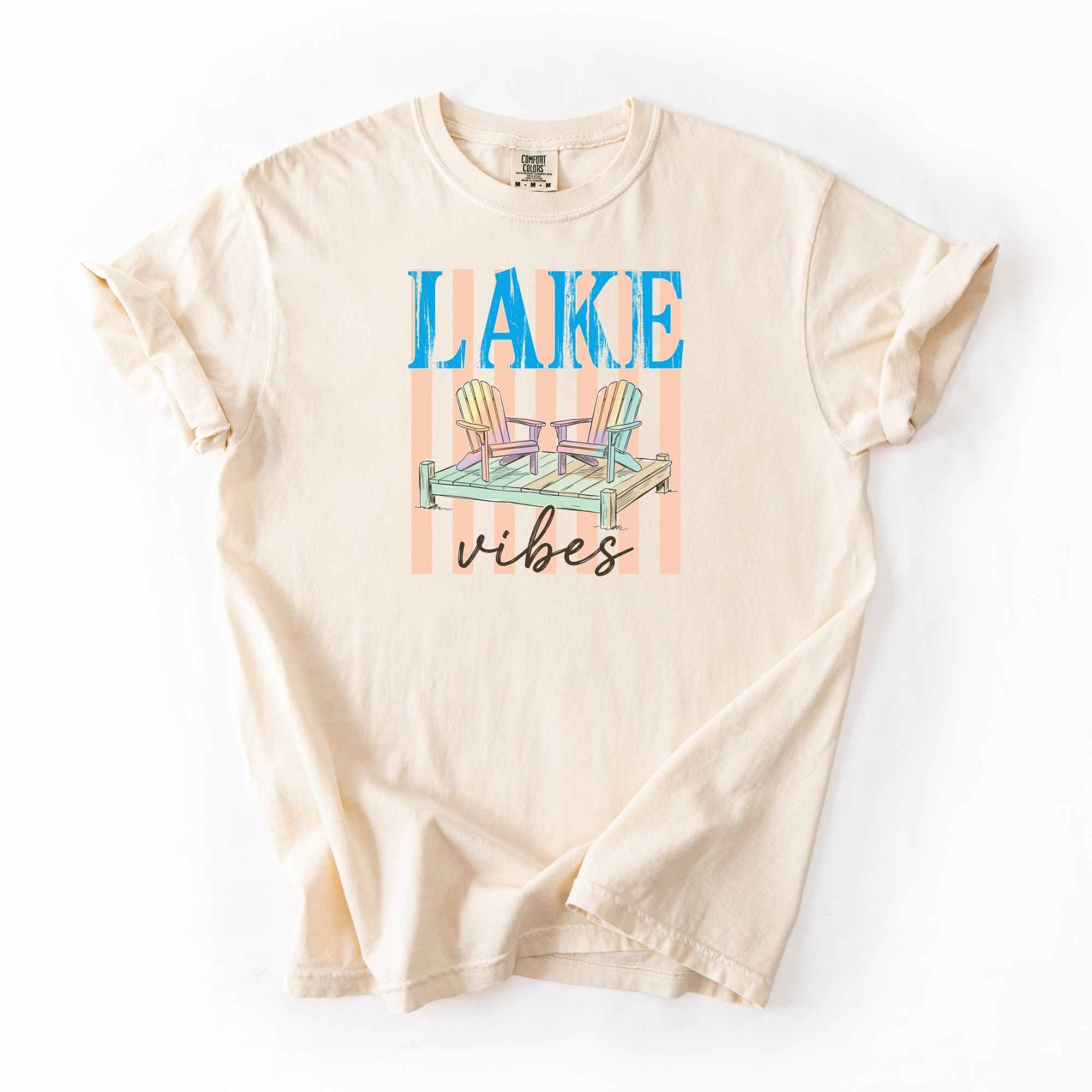 Blue Faded Lake Vibes
