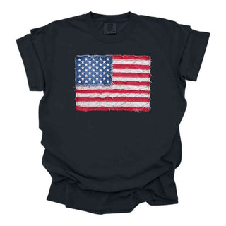 Blue Jean American Flag