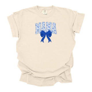 Blue Mama With Bow