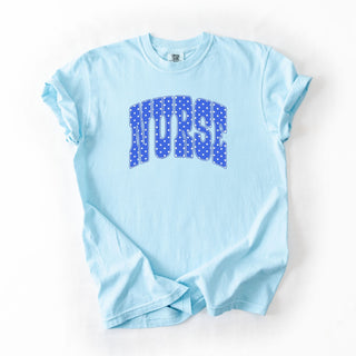 Blue Poke A Dot Nurse