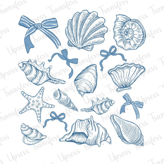 Blue Sea Shells