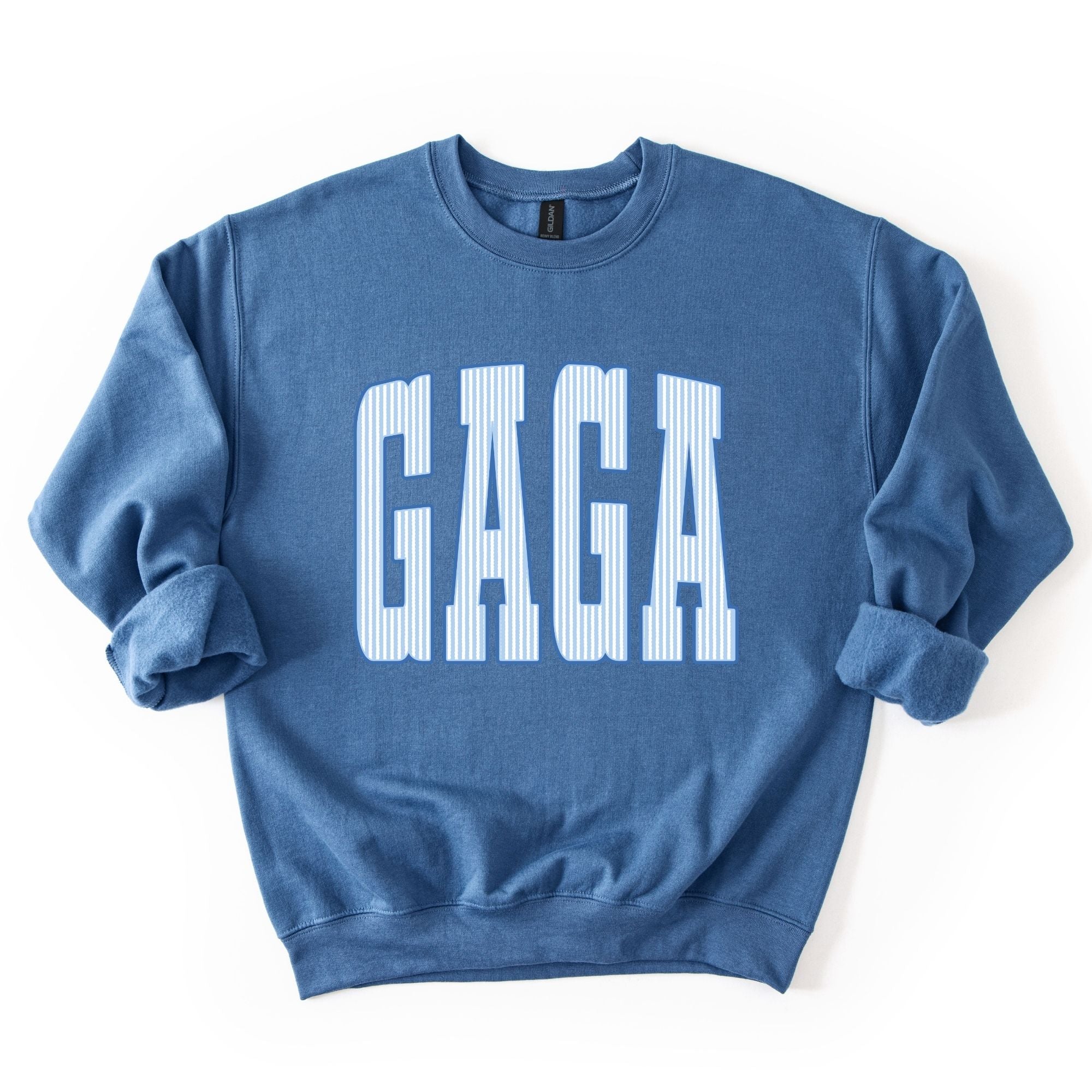 Blue Seersucker Gaga Tall
