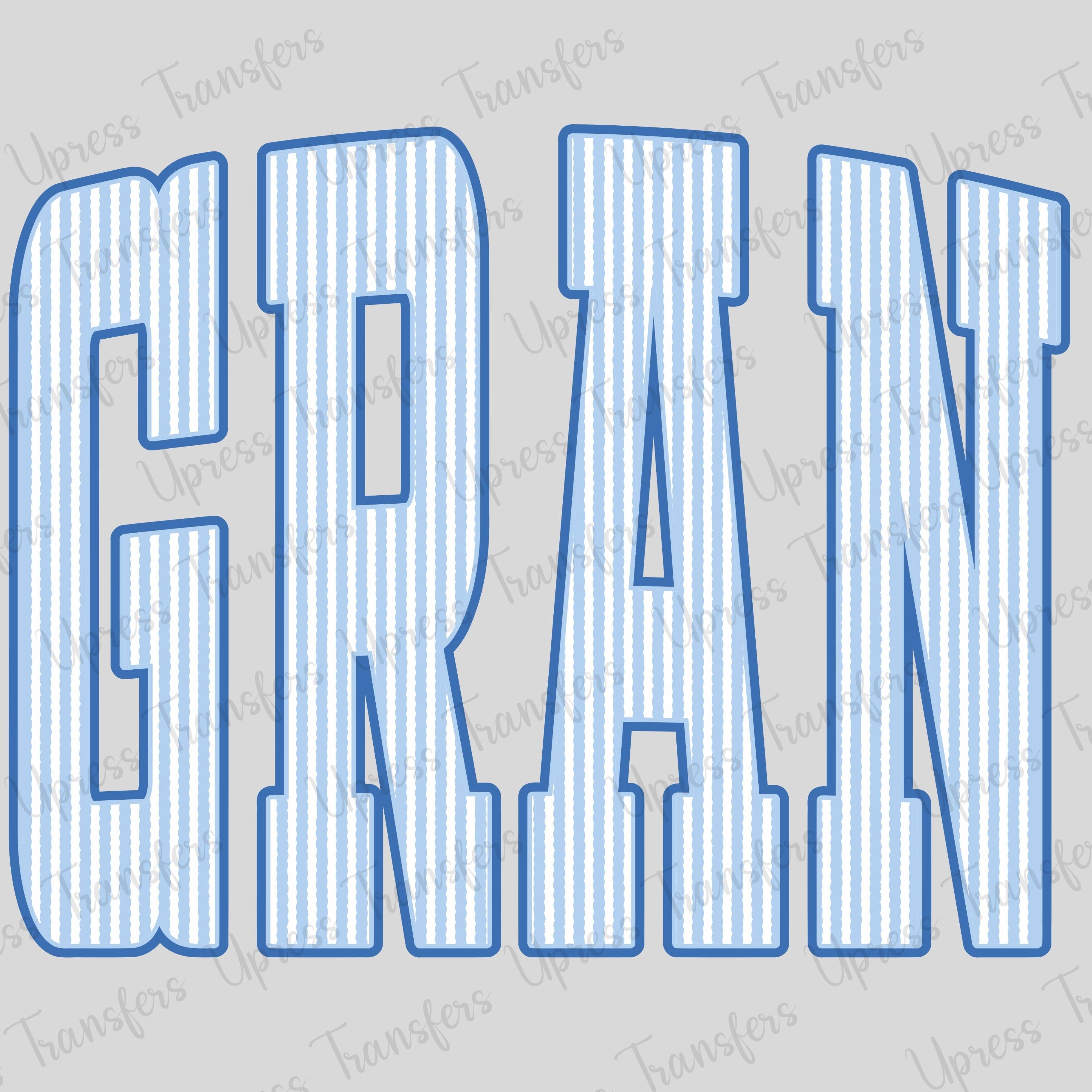Blue Stripped Grans