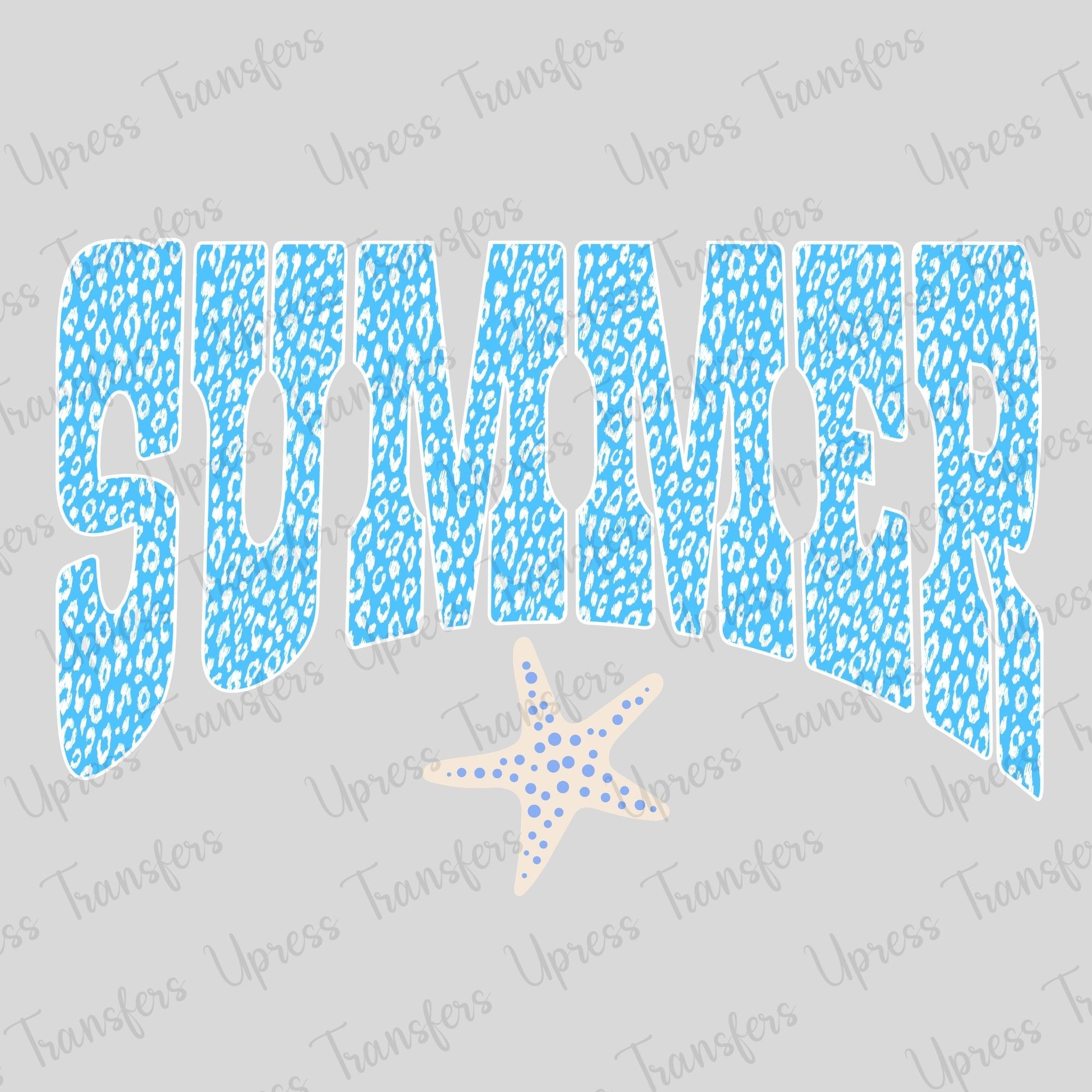 Blue Summer Cheetah