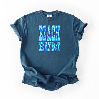 Blue Tye Dye Beach Bum