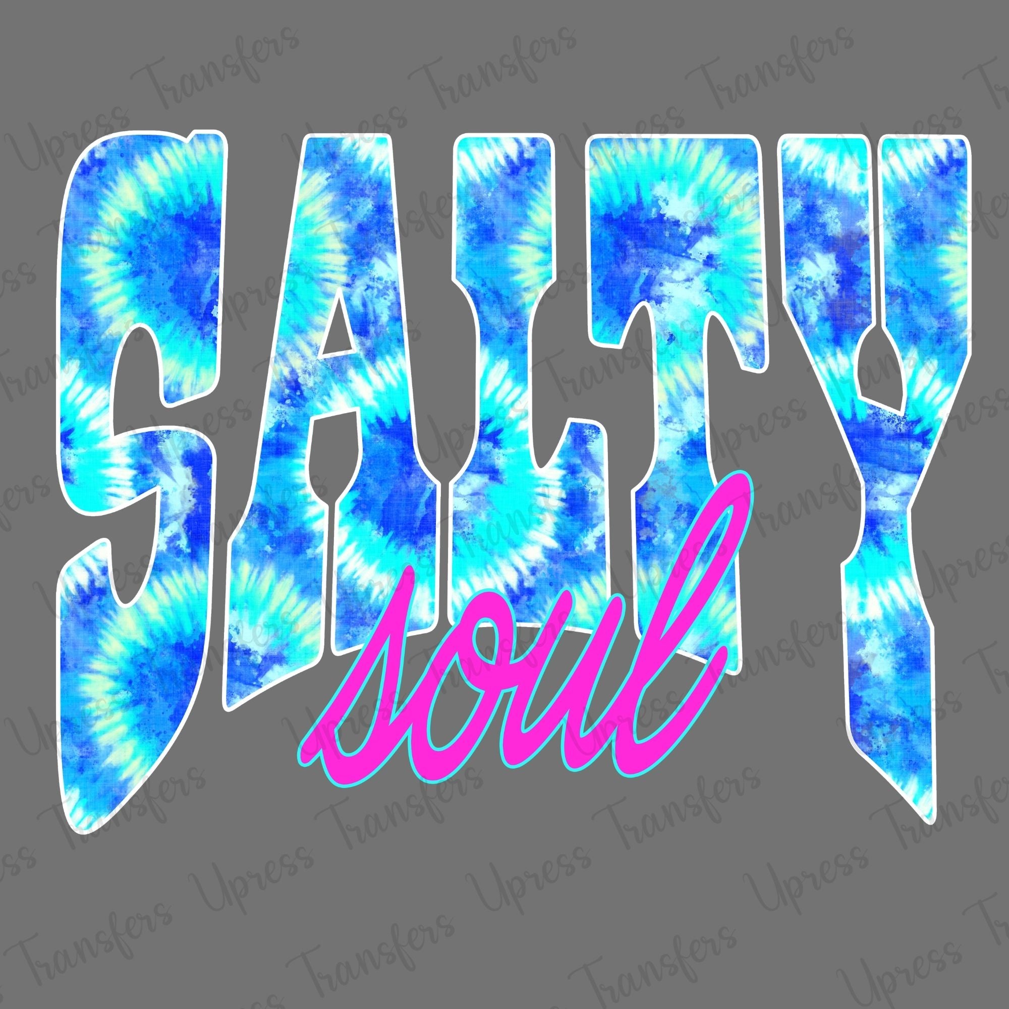 Blue Tye Dye Salty