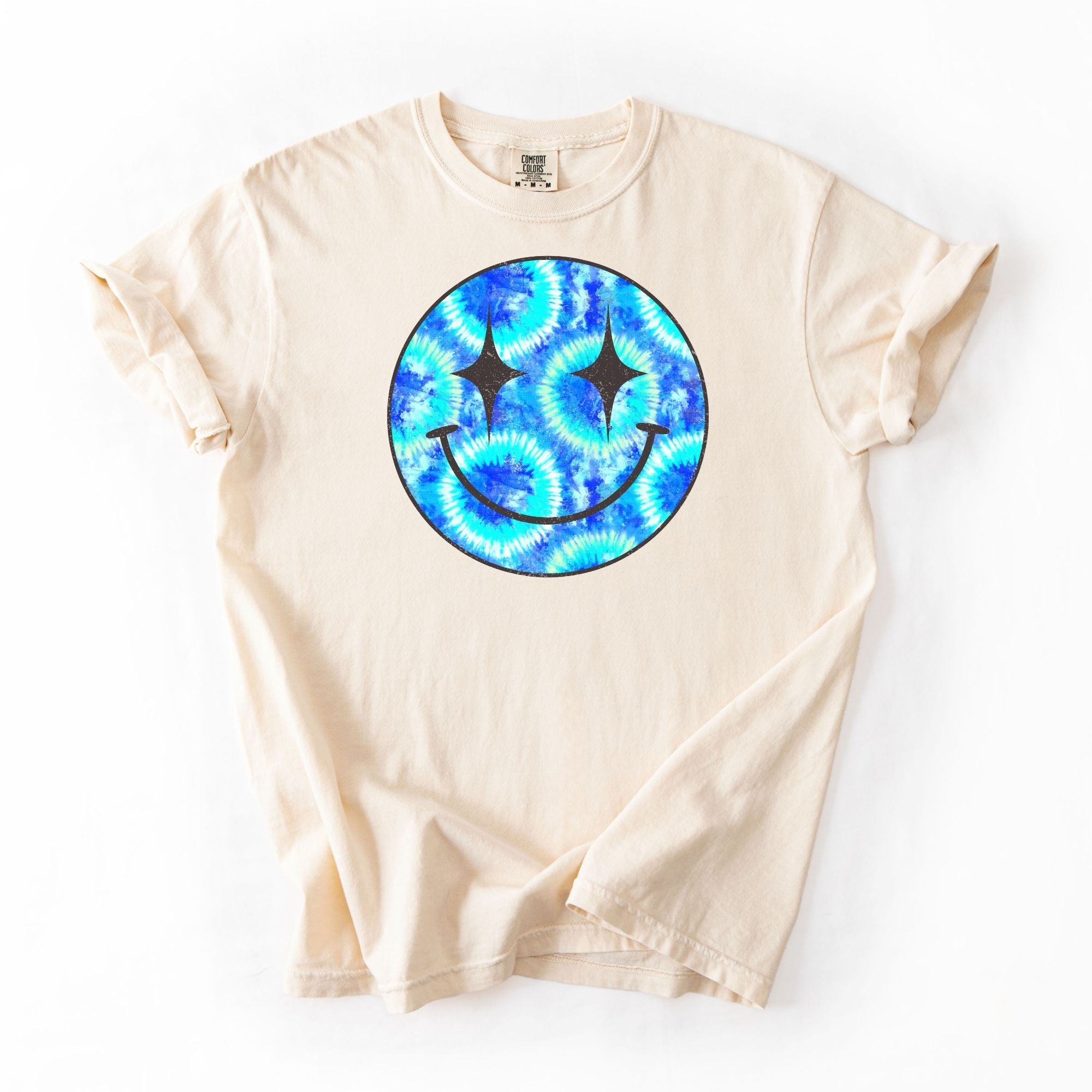 Stary Eyed Blue Smiley