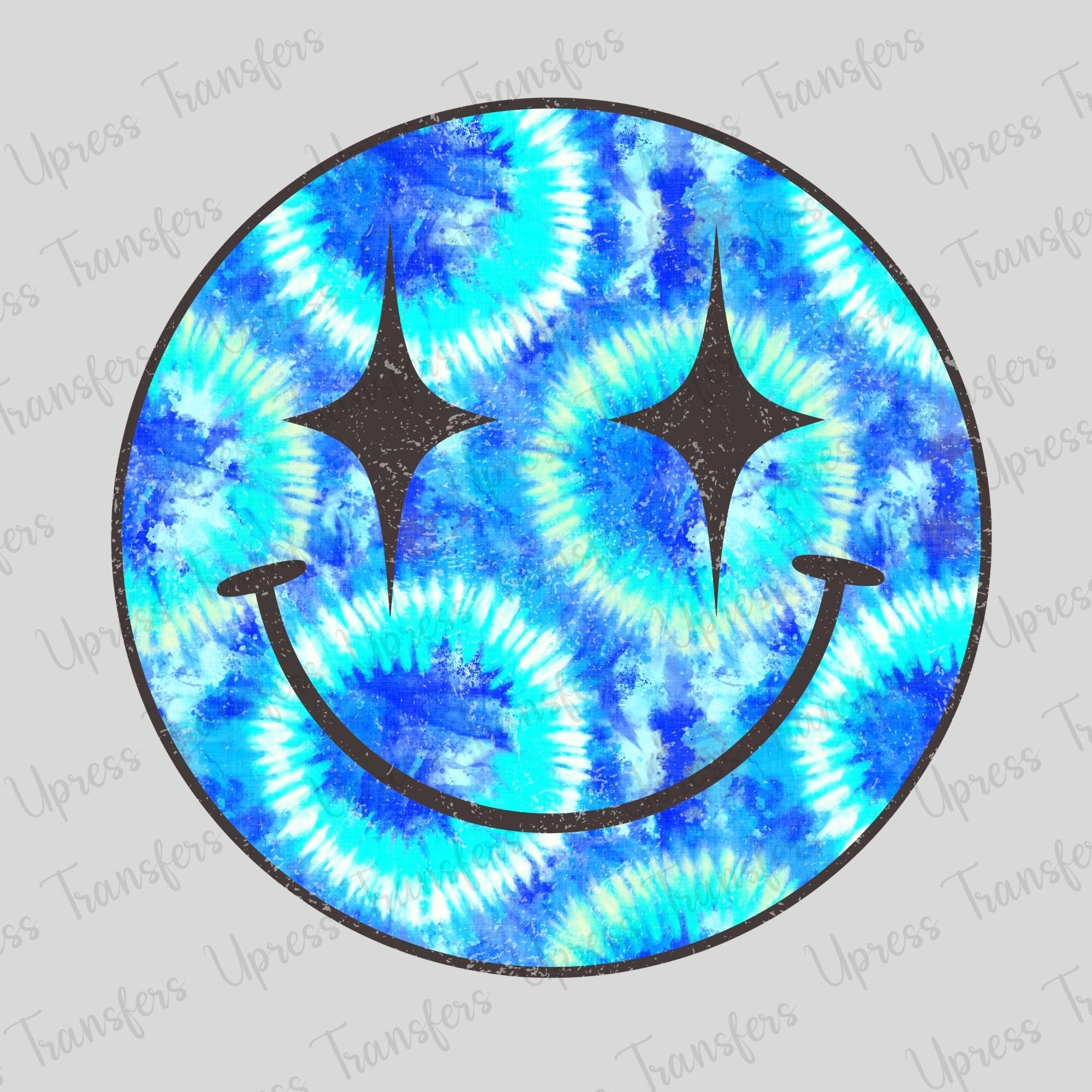 Stary Eyed Blue Smiley