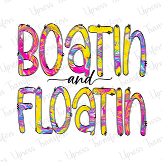 Boatin and Floatin Tye Dye