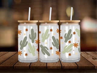 Boho Cactus 16 Oz Wrap