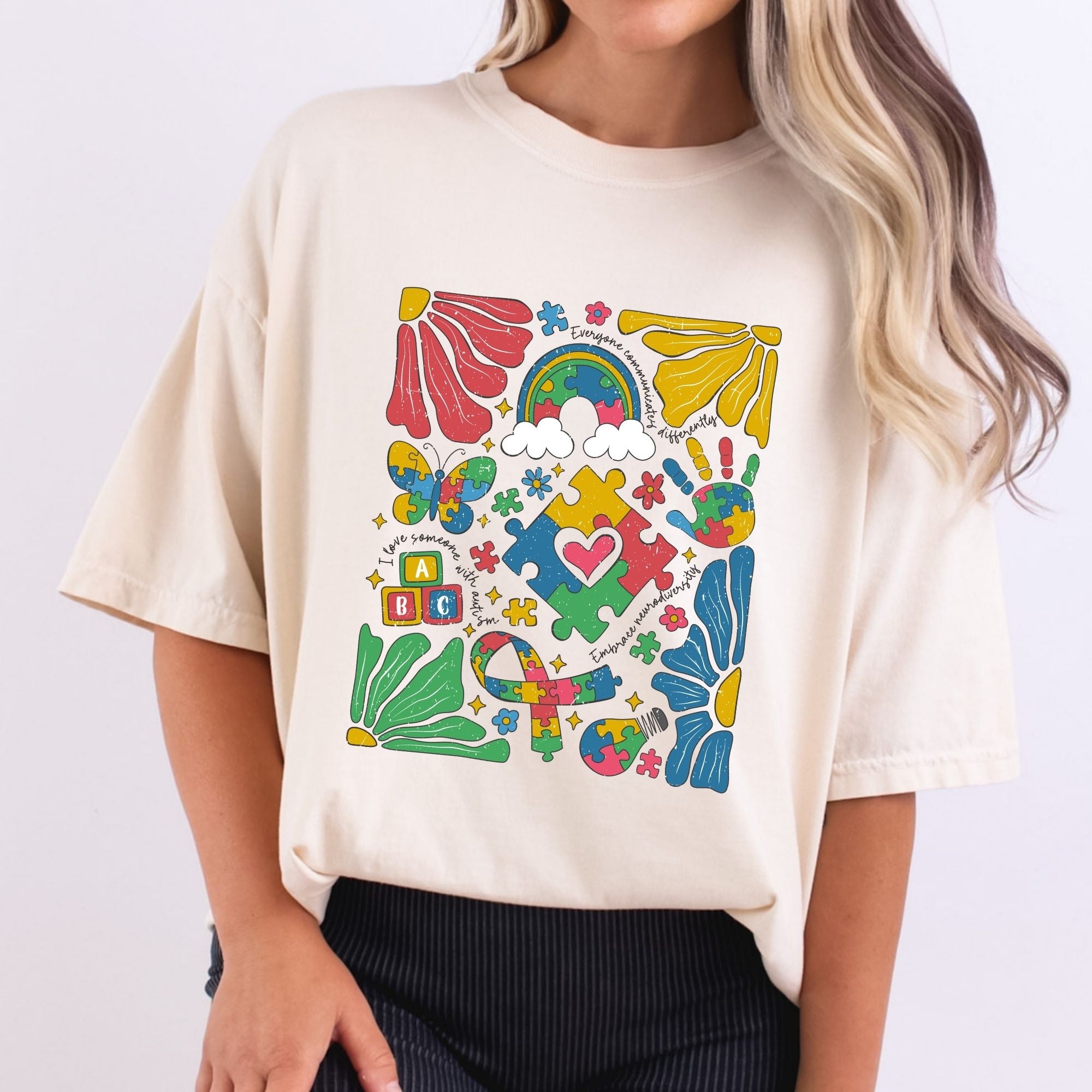 Boho Colorful Autism