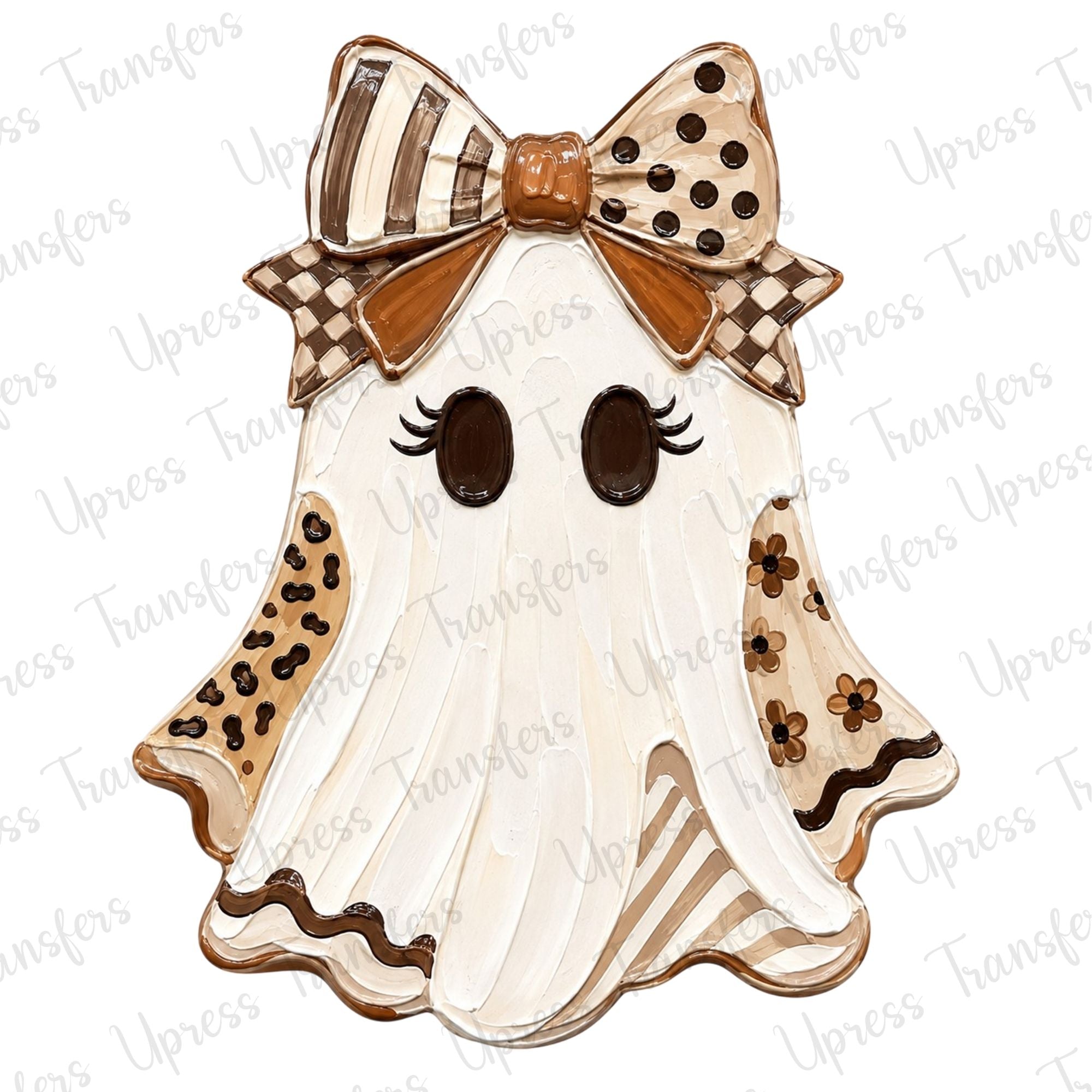 Boho Faux Painted Ghost