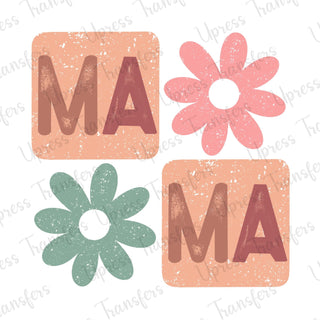 Boho MA MA 2 Flowers