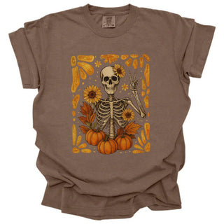 Boho Sunflower Skelly