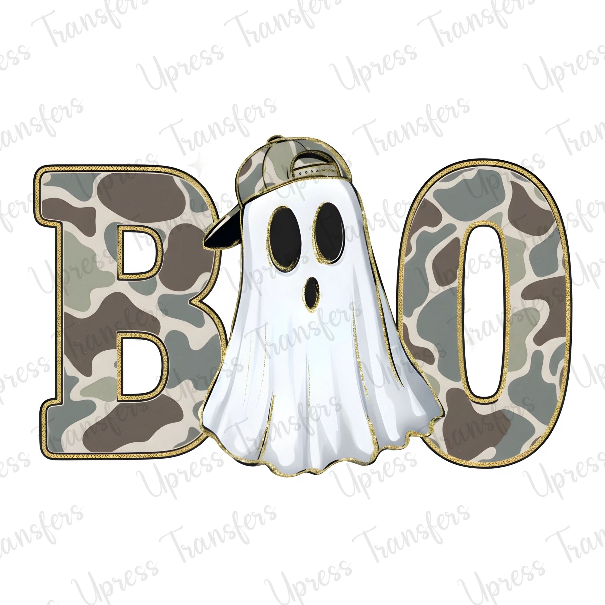 Boo Camo Boy Ghost