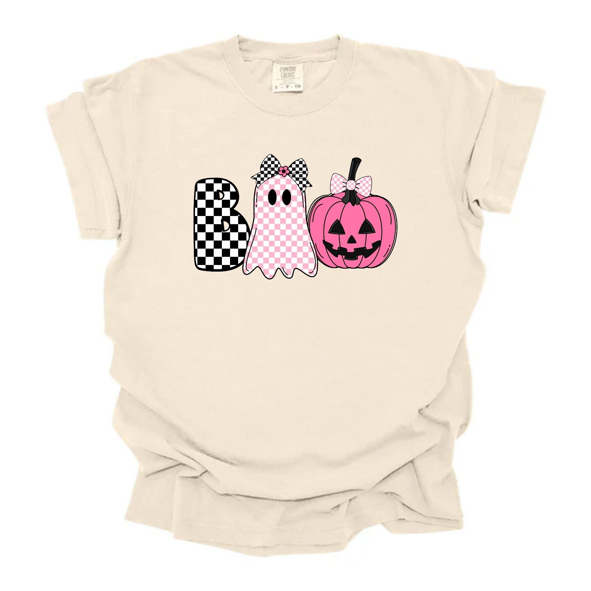 Boo Checkered Girls