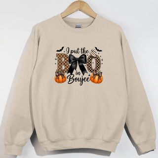 Boo In Boujee Black Bow