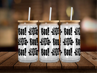 Boo Trick or Treat 16 Oz Wrap