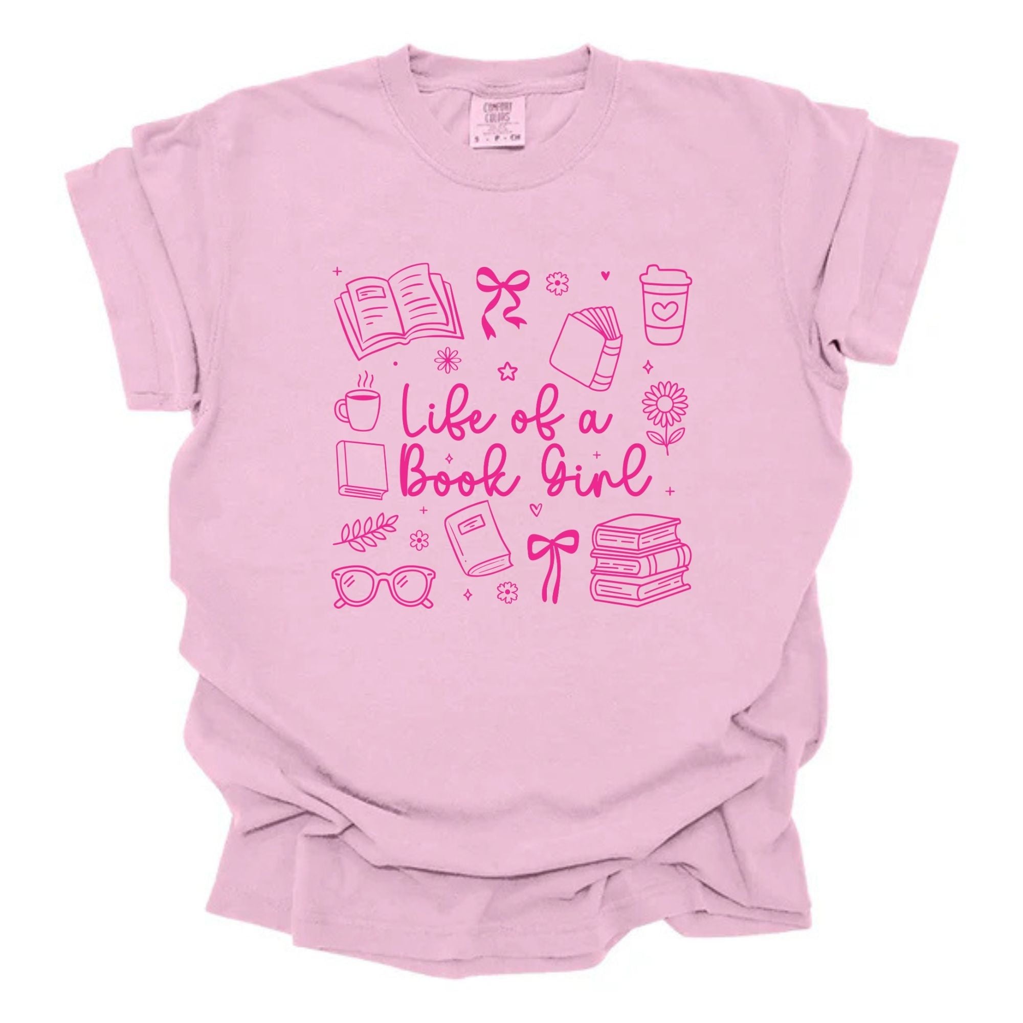 Book Girl Pink