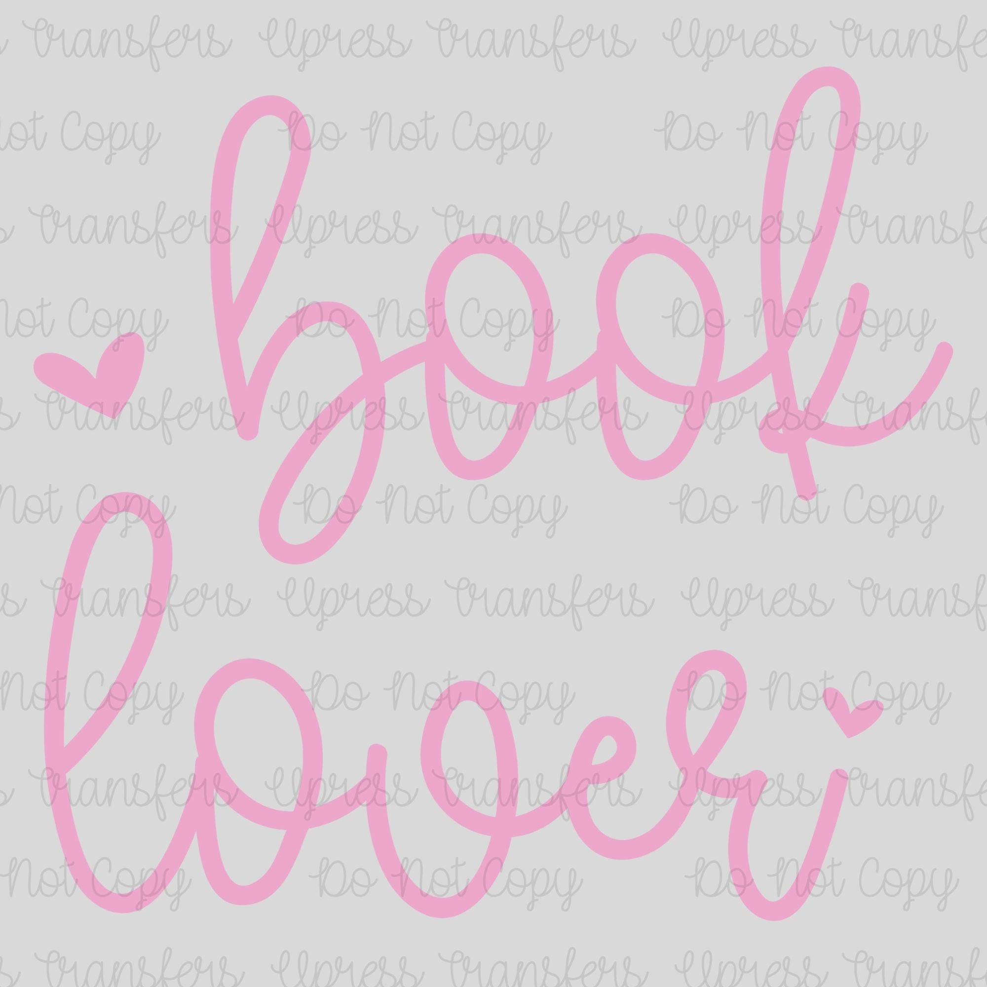 Book Lover Pink