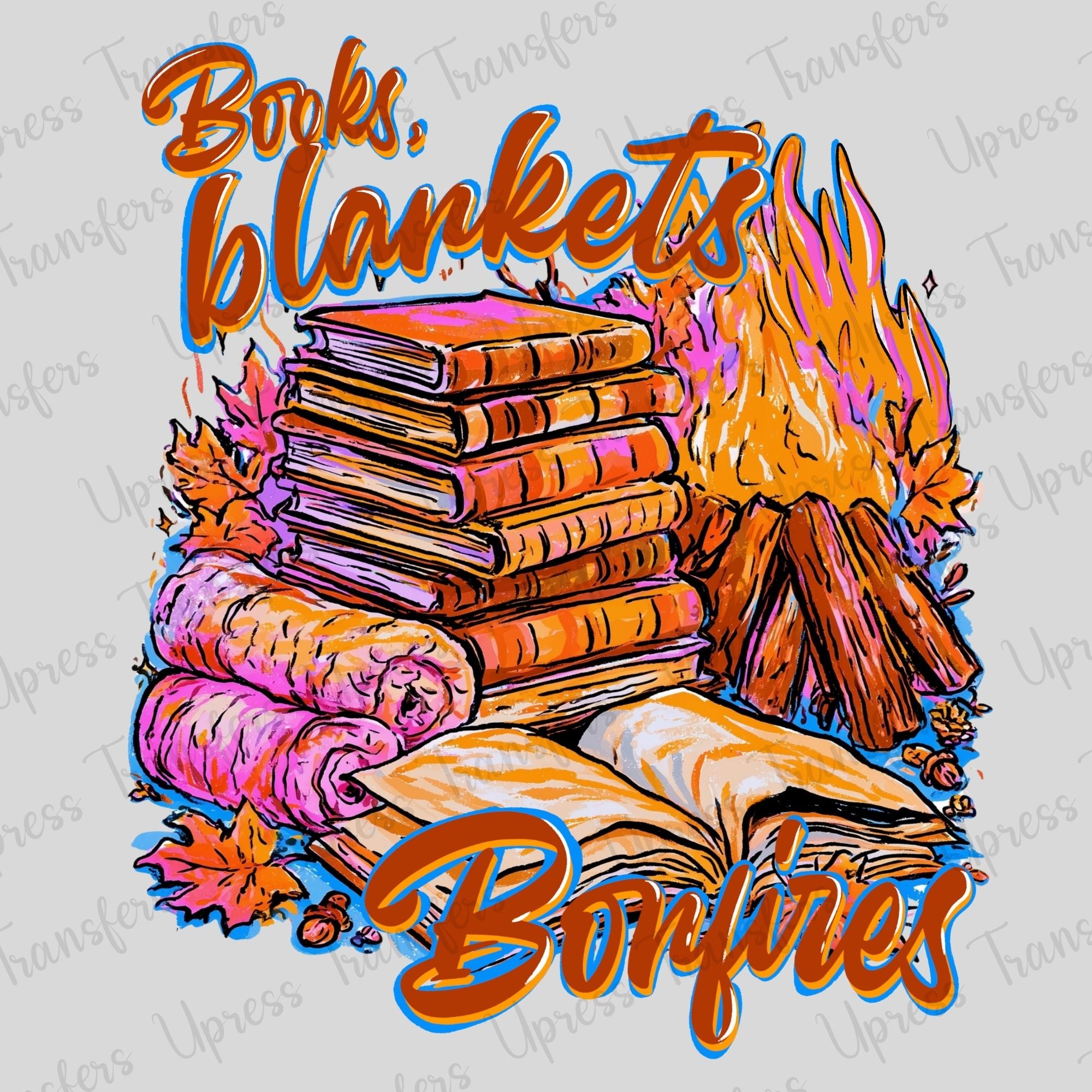 Books Blankets Bonfires