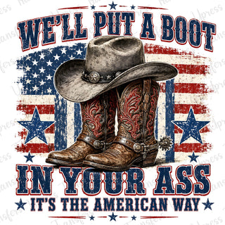 Boot In Your A