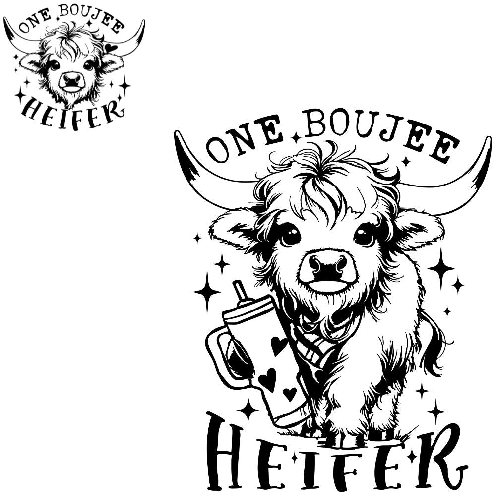 Boujee Heifer Black