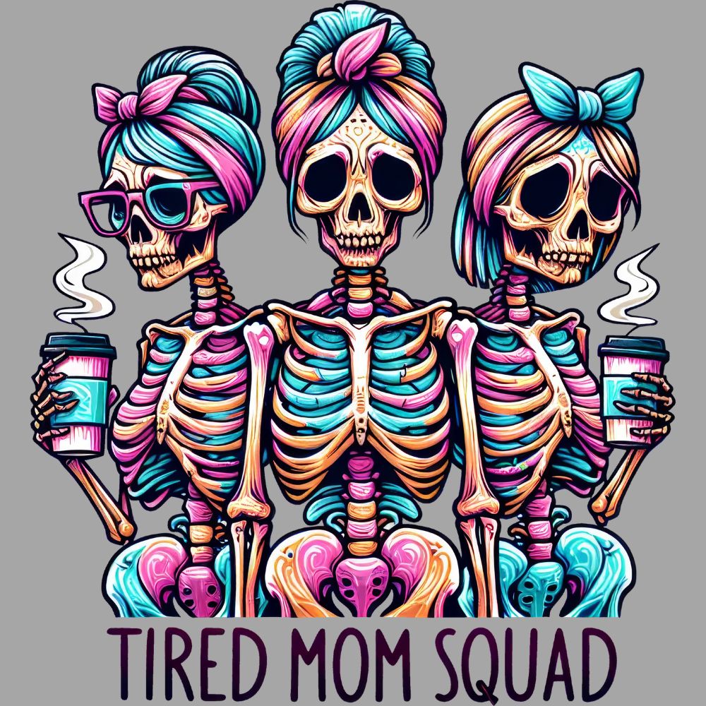 Boujee Tired Mom Squad