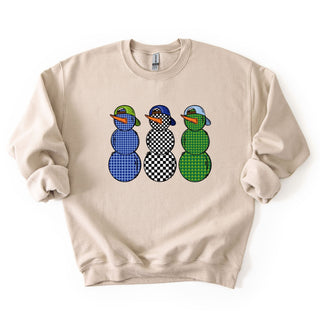 Boys Snowmen Trio