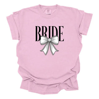 Bride Pearl Bow Cute