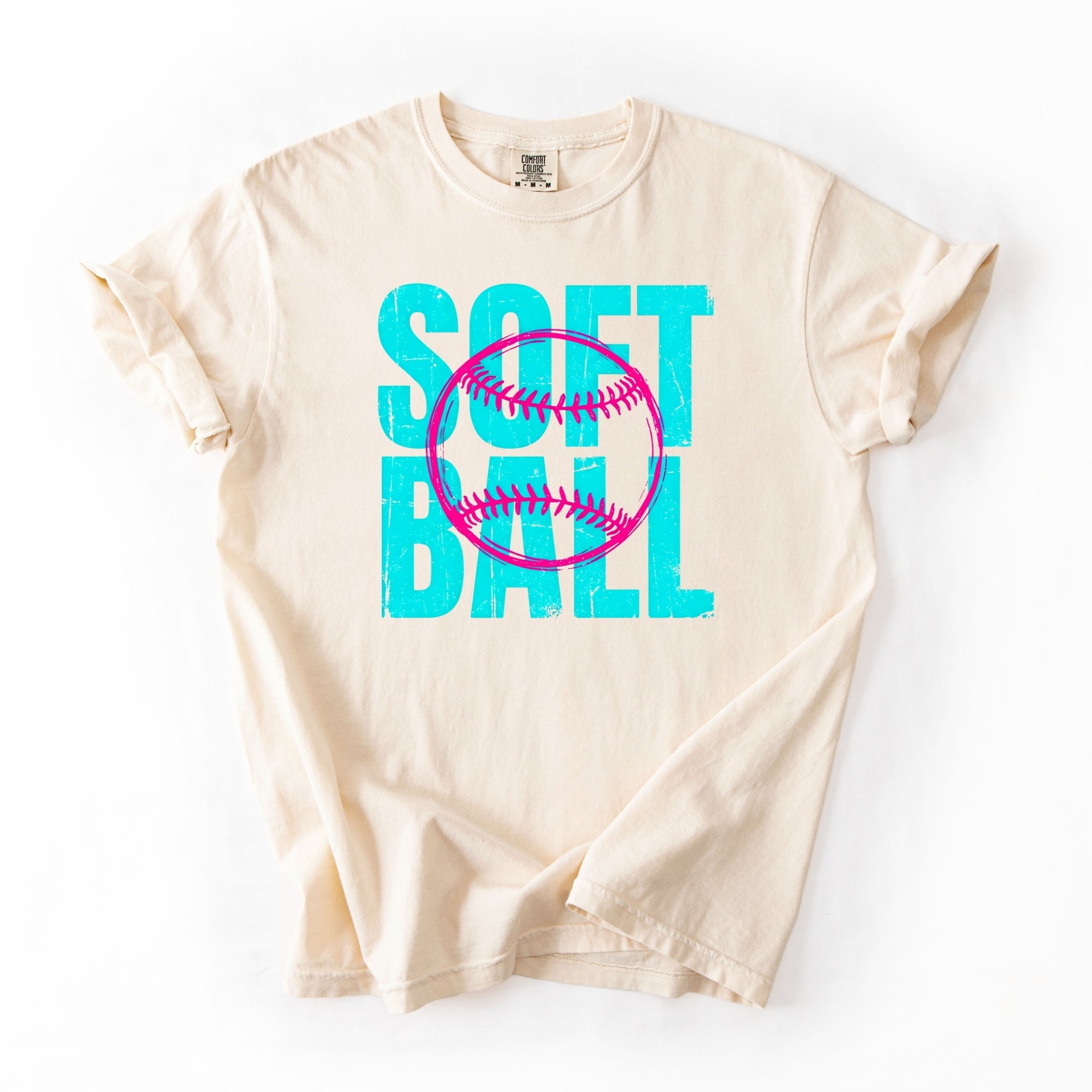 Bright Blue Softball