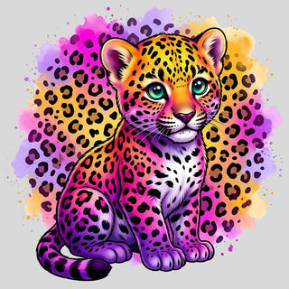 Bright Cheetah baby