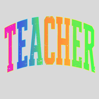 Bright Colorful Teacher