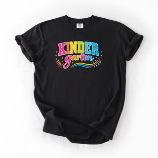 Bright Neon Kinder-garten Letters