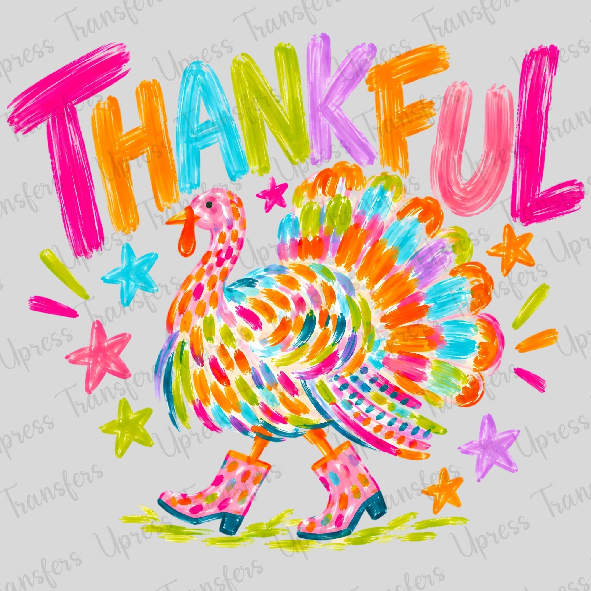 Bright Thankful Turkey
