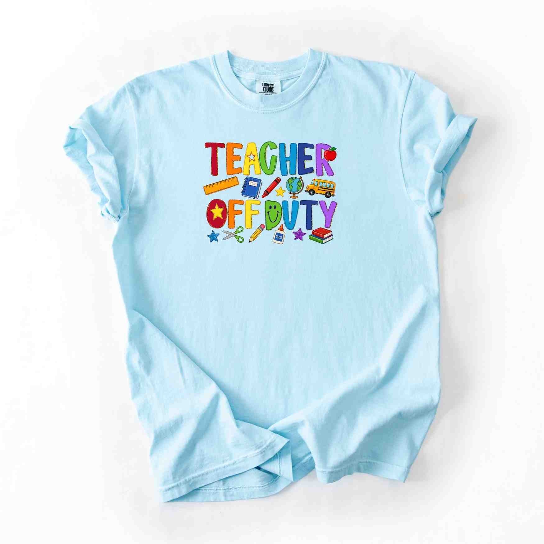 Bright colorful Teach off