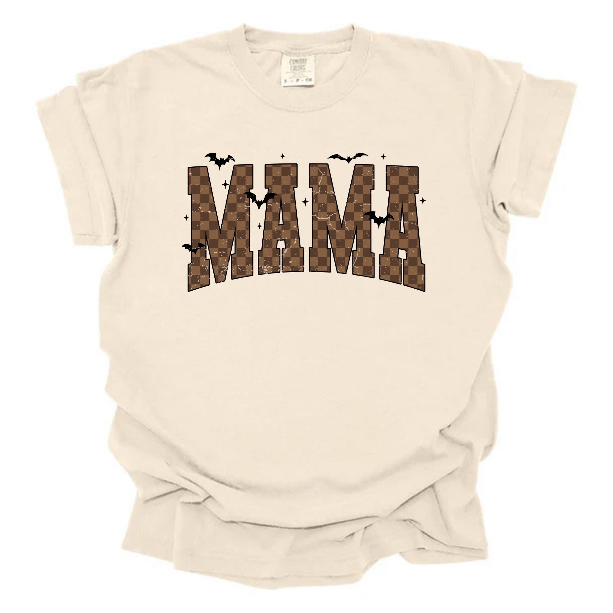 Brown Checkered Mama With Bats