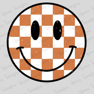 Brown Checkered Smiley