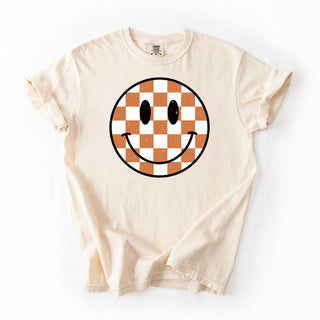 Brown Checkered Smiley