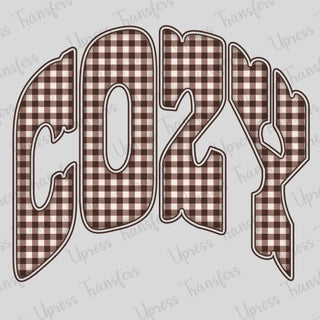 Brown Gingham Cozy