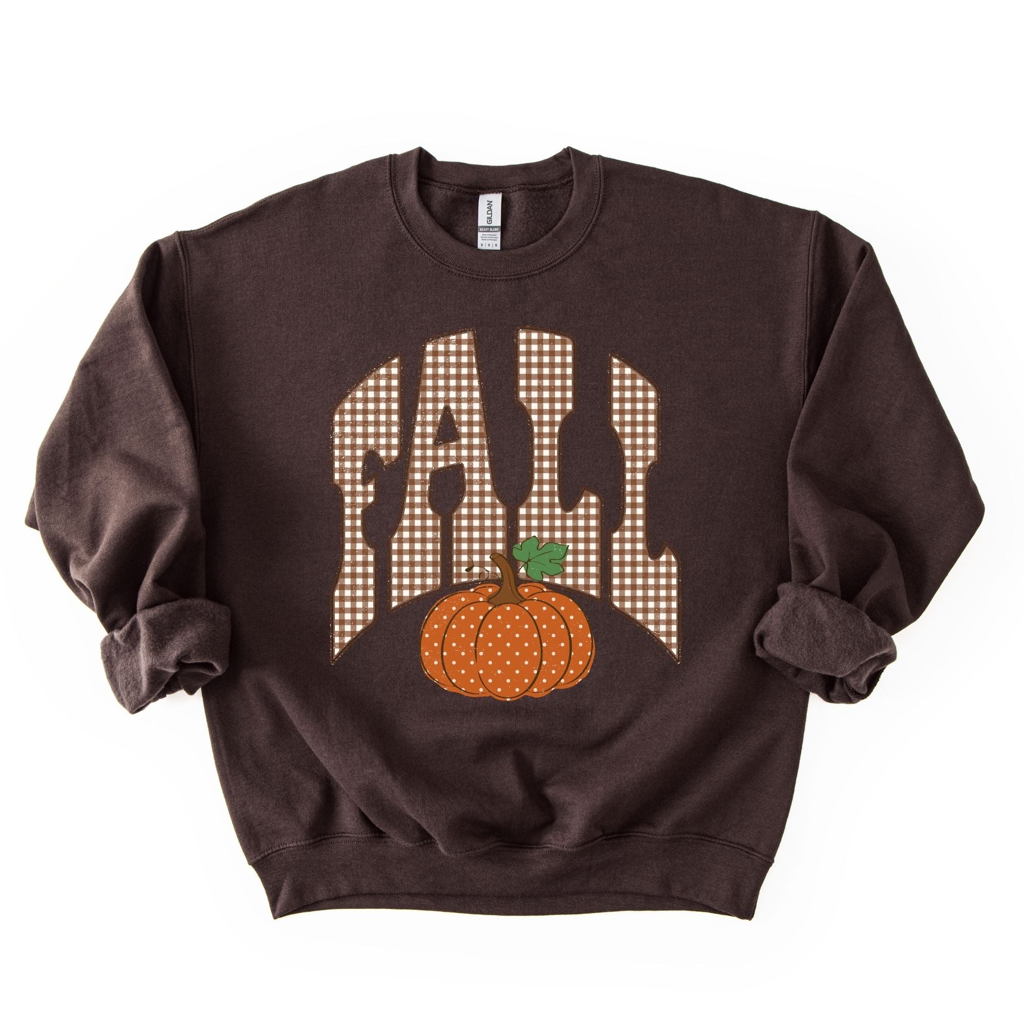 Brown Gingham Fall