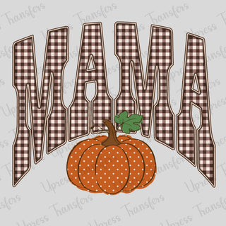 Brown Gingham Mama