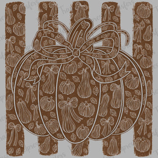 Brown and White Pumpkin