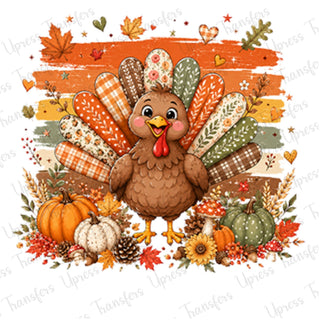 Brush Stroke Turkey Fall