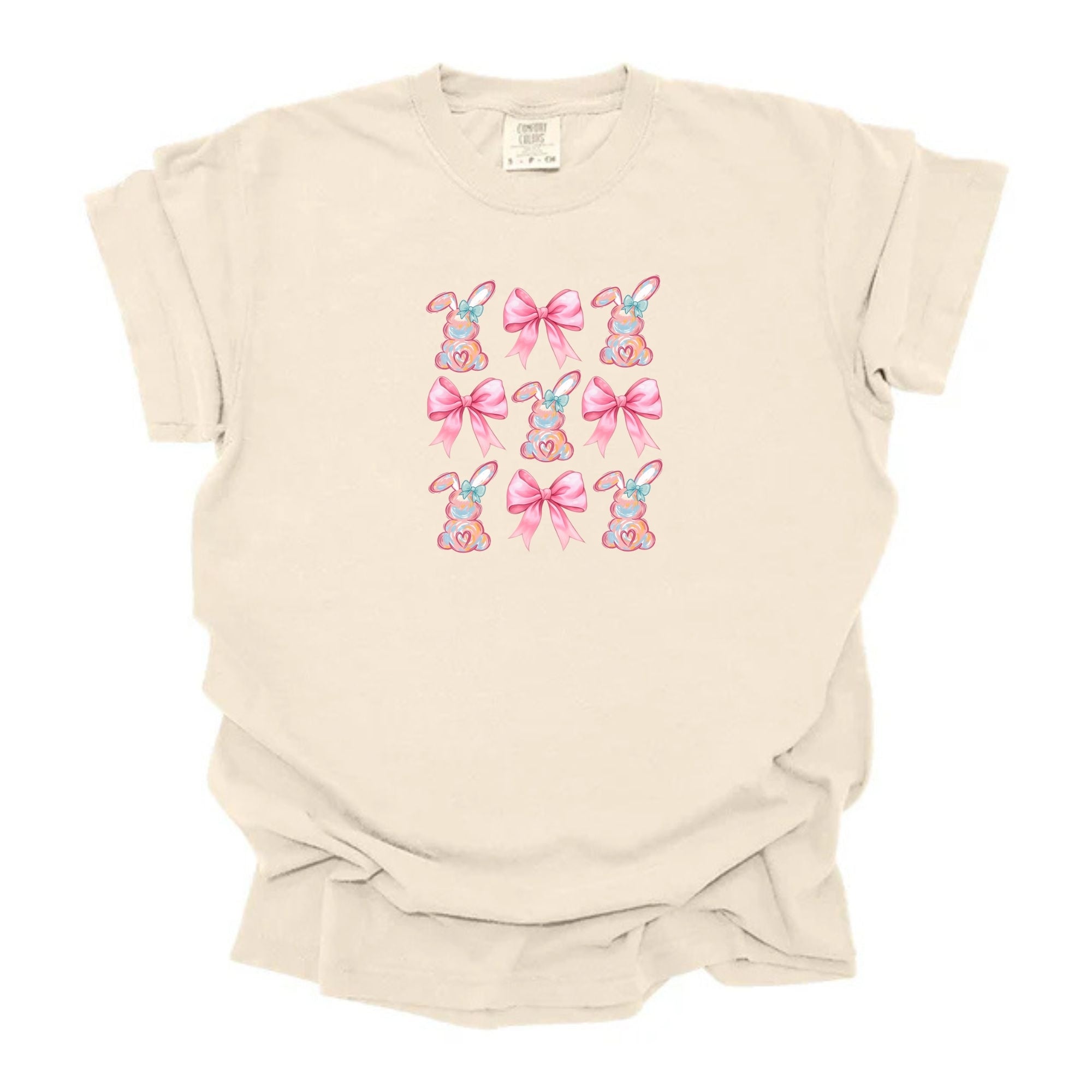 Brushstroke Bunnies And Bow