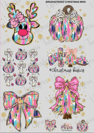 Brushstroke Christmas Mini