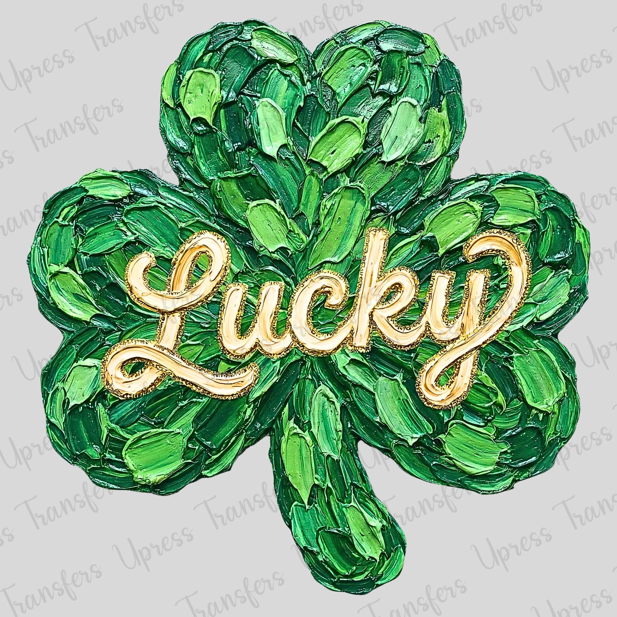 Brushstroke Clover