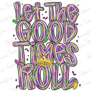 Brushstroke Good Times Roll Purple